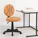Zoomie Kids Lynda Sports Swivel Task Office Chair Vinyl in Orange | 37.25 H x 23 W x 23 D in | Wayfair ZMIE3175 39562792