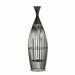 Zingz & Thingz Wire Vase Iron & Metal Hurricane Iron/Metal in Black/Gray | 23 H x 7 W x 7 D in | Wayfair 57071757