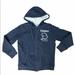 Disney Sweaters | Authentic Disney Zip Up Sweater | Color: Blue/White | Size: M