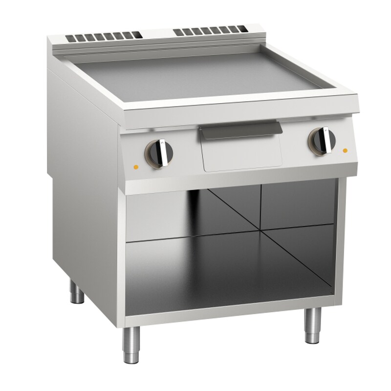 KBS Elektro-Grillplatte glatt 15kW 2 Heizzone offener Unterbau Image