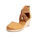 Women's The Sabine Espadrille by Comfortview in Tan (Size 8 1/2 M)