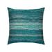 Textured Indoor/Outdoor Pillow by Elaine Smith - Lagoon, 12" x 20" Lumbar Lagoon - Frontgate