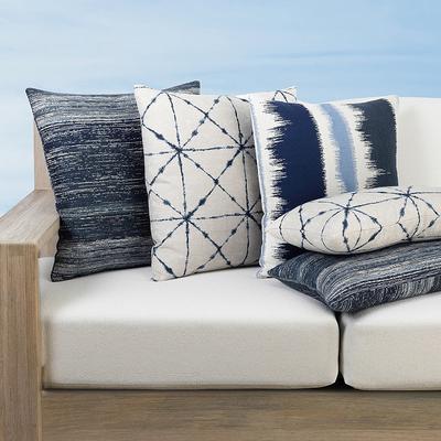 Twilight Indoor/Outdoor Pillow Collection by Elaine Smith - Textured, 20" x 20" Square Textured - Frontgate
