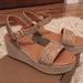 J. Crew Shoes | J. Crew Platform Espadrilles Sandals Ak128 | Color: Black/Tan | Size: 7.5