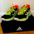 Adidas Shoes | Adidas James Harden Basketball Shoes Size 4 | Color: Green/Orange | Size: 4bb