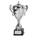 Trophies Plus Medals Link Apex Silver Presentation Cup With Lid On A Black Heavyweight Base 53cm (21") FREE ENGRAVING