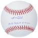Alec Bohm Philadelphia Phillies Autographed Baseball with "MLB Debut 8/13/20" Inscription