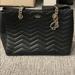 Kate Spade Bags | Black And Gold Kate Spade Leather Purse | Color: Black/Gold | Size: Medium Purse