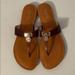 Michael Kors Shoes | Michael Kors Leather Sandal | Color: Brown/Tan | Size: 8.5