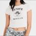 American Eagle Outfitters Tops | American Eagle Tee | Color: Cream/White | Size: M