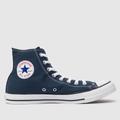 Converse all star hi trainers in navy
