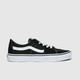 Vans sk8-low trainers in black & white