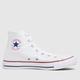 Converse all star hi trainers in white