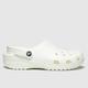 Crocs classic clog sandals in white