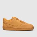 Nike court vision low trainers in tan
