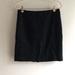 J. Crew Skirts | Euc Petite J.Crew Classic Preppy Simple Black Wool Lined Pencil Skirt W Back Zip | Color: Black | Size: 8p