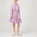 J. Crew Dresses | J Crew Belted Button-Up Dress In Pastel Stripe | Color: Blue/Pink | Size: S