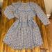 Anthropologie Dresses | Holding Horses Blue Floral Dress | Color: Blue | Size: 6