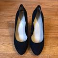 Jessica Simpson Shoes | Black Suede Jessica Simpson Pumps | Color: Black | Size: 8.5