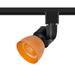 Grange Black/Frosted Amber LED Track Head for Halo Systems