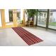 Bravich Traditional Bokhara Pattern Very Long Hallway Hall Runner Narrow Rugs Custom Length Red Stair Carpet Mats 60x450CM (2'X15')