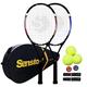 Senston Tennis Racket set of 2 for adult 27 inch Tennis Racquet