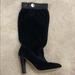 Michael Kors Shoes | Black Michael Kors Boots | Color: Black/Silver | Size: 5.5