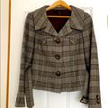 Zara Jackets & Coats | Elegant Zara Jacket | Color: Brown/Gray | Size: M