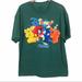Disney Tops | Disney Graphic Tee Shirt, Florida 2014, Mickey Mouse, Donald, Pluto, Goof | Color: Green | Size: L