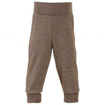Engel - Baby Hose mit Nabelbund - Merinounterwäsche Gr 62/68 braun