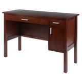 Emmett Desk In Walnut - Winsome Wood 94445
