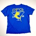 Columbia Shirts | Columbia Pfg Mens T-Shirt Size L Blue Cotton Rx13 | Color: Blue | Size: L