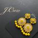 J. Crew Jewelry | Nwt J. Crew Beaded Drop Earrings | Color: Gold/Yellow | Size: Os
