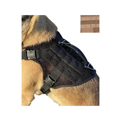 221B Tactical Artemis K-9 Harness Tan Medium AK9-M-TAN