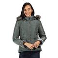 Regatta Womens Westlynn Insulated Quilted Hooded Jacket - Balsam Green - 16