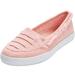 Wide Width Women's The Analia Slip-On Sneaker by Comfortview in Blush (Size 11 W)