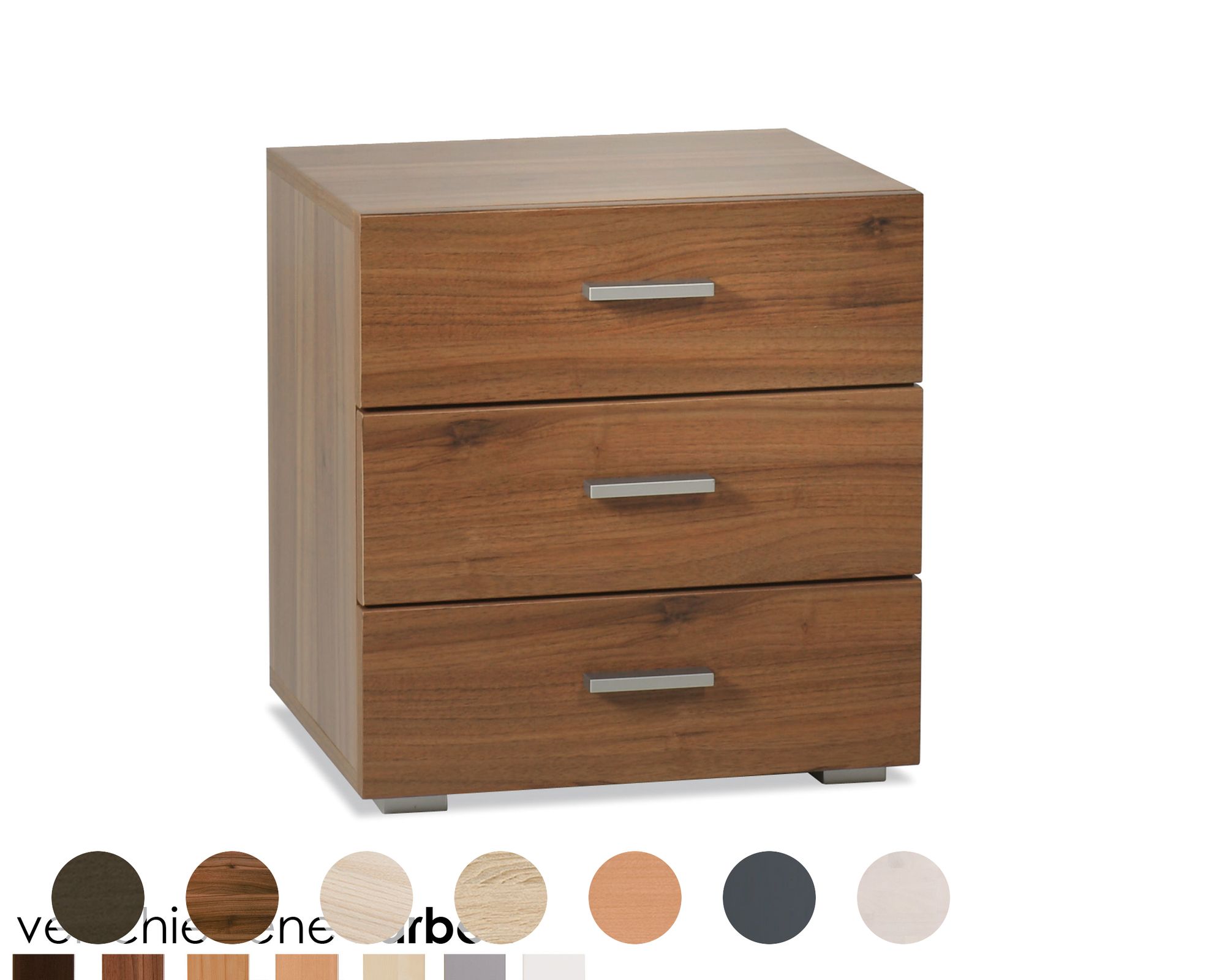 Hasena Movie-Line Nachttisch Tres Eisenfarbig zerlegt