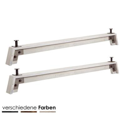 Hasena Factory-Line Füsse Stabil 2er-Set / 25cm / 180 cm / Wildeiche vintage natur, geölt Image
