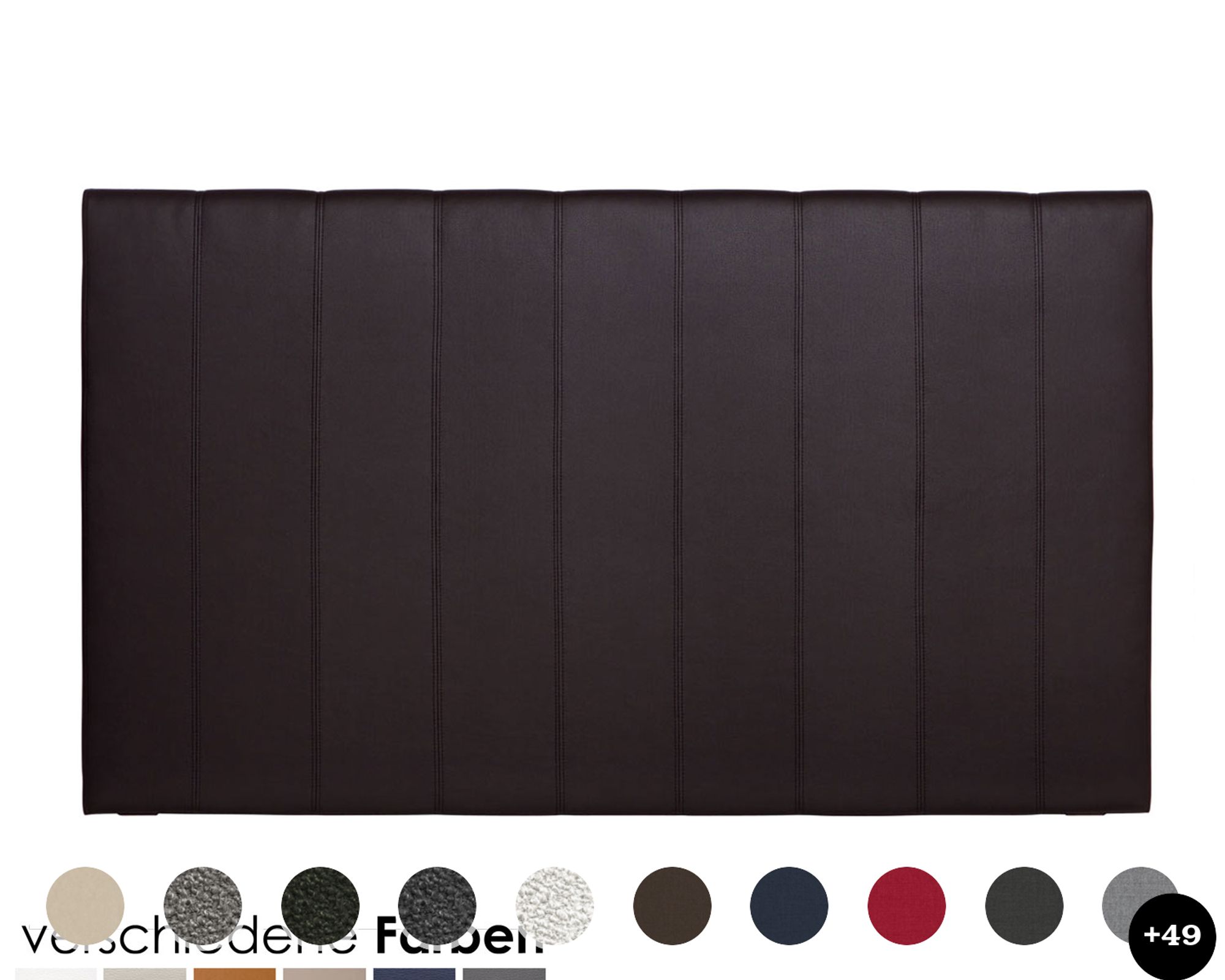 Hasena Soft-Line Wandpaneele Colina L 161 cm / PK3 Kitana 604 anthrazit Image