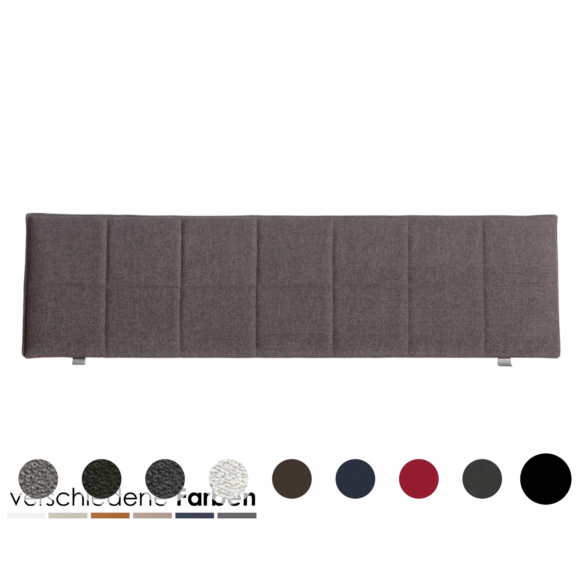 Hasena Wood-Line Kopfteil Malta 120 cm / PK3 Alpina 392 Red Image