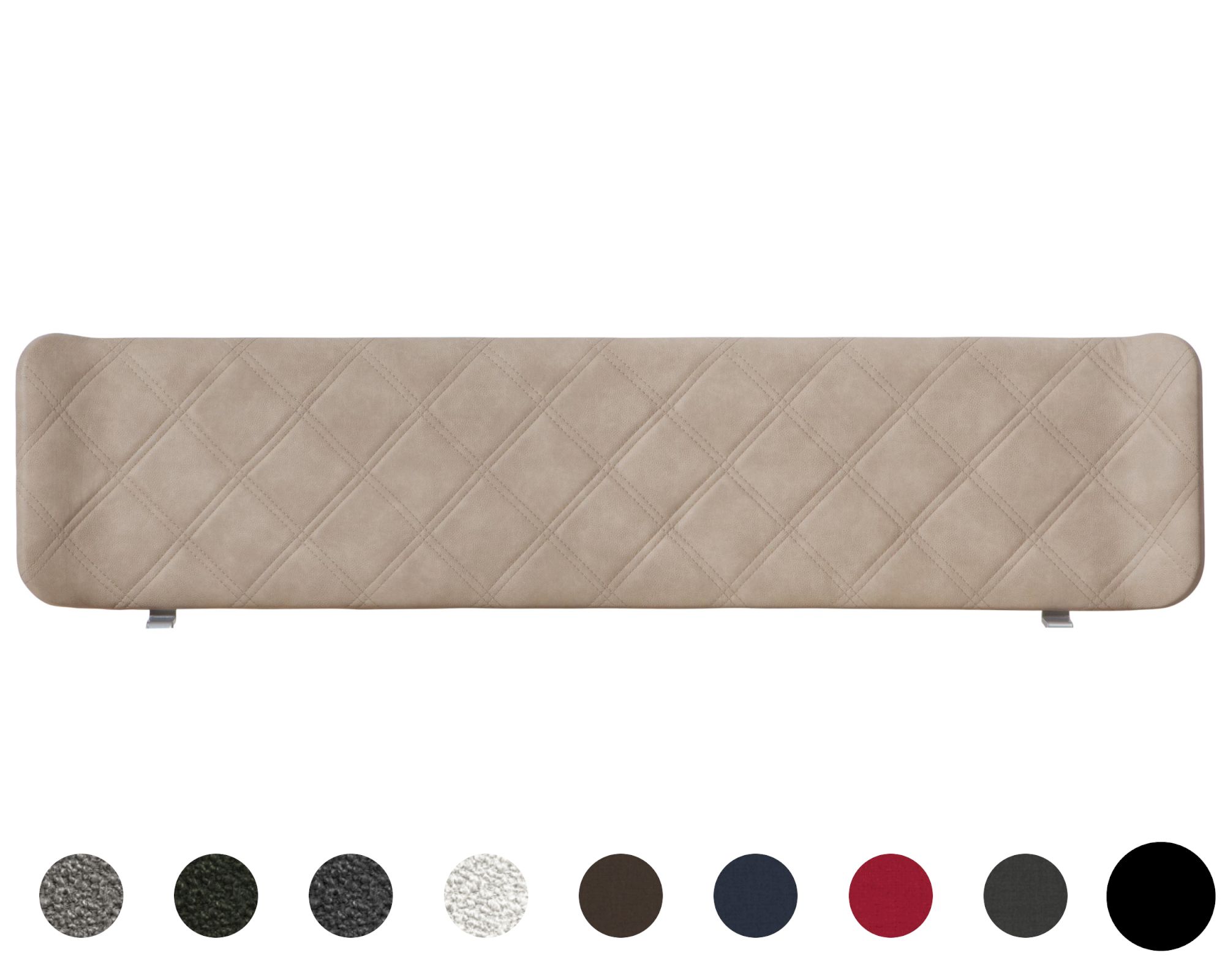 Hasena Top-Line Kopfteil Gabo 180 cm / PK3 Alpina 392 Red Image