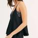 Free People Tops | Free People Turn It On Cami In Black | Color: Black | Size: S