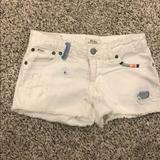 Ralph Lauren Bottoms | Girls White Jean Shorts. | Color: White | Size: 10g