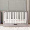 Carter's by DaVinci Colby Convertible Standard Nursery Furniture Set in White/Blue | Wayfair