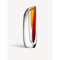 Kosta Boda Saraband 14" Crystal Table Vase Crystal in Orange/Red | 14 H x 6 W x 6 D in | Wayfair 7041905