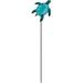 Bayou Breeze Bricker Sea Turtle 2 Piece Garden Stake Set Glass/Metal | 19.5 H x 7 W x 0.75 D in | Wayfair 524ED729E9CE456A9ECB58BDD03773B8