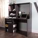 South Shore Annexe Desk w/ Hutch Wood in Gray | 22.375 H x 27.5 W x 8.25 D in | Wayfair 9060070