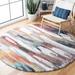 Red 0.98 in Indoor Area Rug - Ebern Designs Araxi Abstract Area Rug in Ivory/Rust | 0.98 D in | Wayfair 26C965E846A445D1B2AF71899A9D0E28