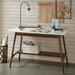 AllModern Soho Desk Wood in Brown | 30 H x 48 W x 24 D in | Wayfair LGLY4851 34934976