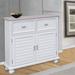 Rosecliff Heights Anoka 2 - Drawer 2 - Door Accent Cabinet Wood in Gray | 36 H x 40 W x 14.5 D in | Wayfair F0060B6DCD804086B7A4B057766AE151